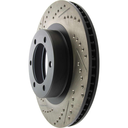 StopTech Sport Drilled & Slotted Brake Rotor Front Right 127.44127R