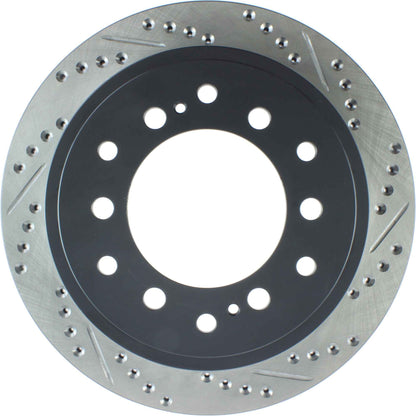 StopTech Sport Drilled & Slotted Brake Rotor Rear Left 127.44128L