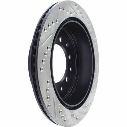 StopTech Sport Drilled/Slotted Brake Rotor; Rear Right