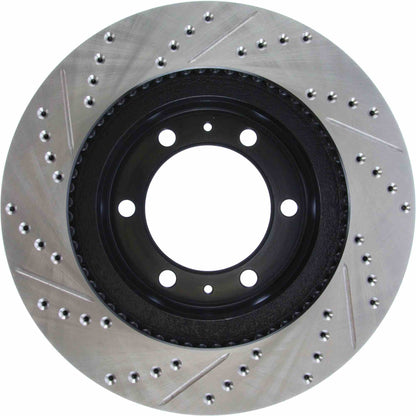 StopTech Sport Drilled & Slotted Brake Rotor Front Left 127.44129L