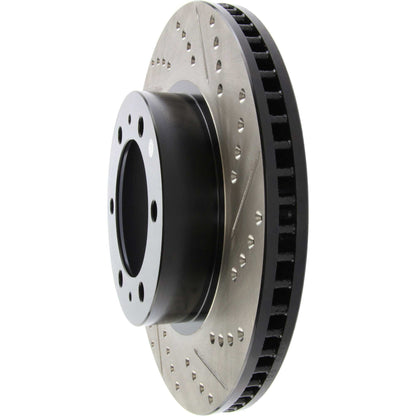 StopTech Sport Drilled & Slotted Brake Rotor Front Left 127.44129L