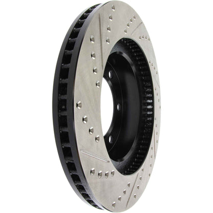 StopTech Sport Drilled & Slotted Brake Rotor Front Left 127.44129L