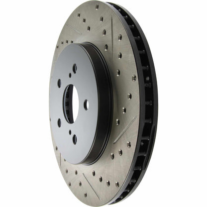 StopTech Sport Drilled & Slotted Brake Rotor Front Left 127.44130L