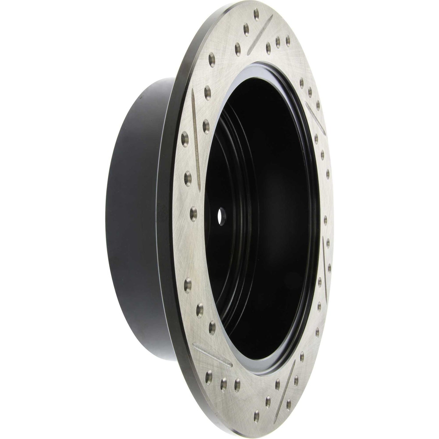 StopTech Sport Drilled/Slotted Brake Rotor; Rear Left