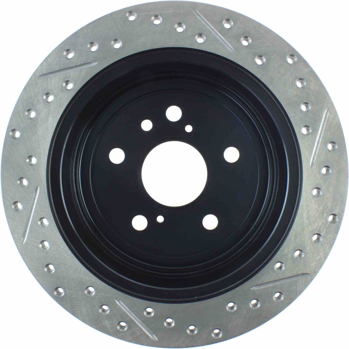 StopTech Sport Cryo Drilled/Slotted Brake Rotor; Rear Right