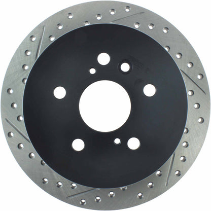 StopTech Sport Cryo Drilled/Slotted Brake Rotor; Rear Right