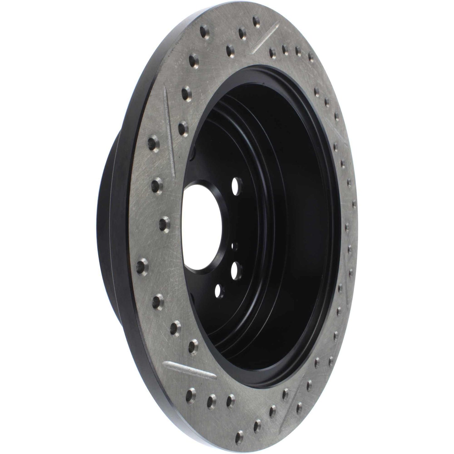 StopTech Sport Drilled/Slotted Brake Rotor; Rear Left