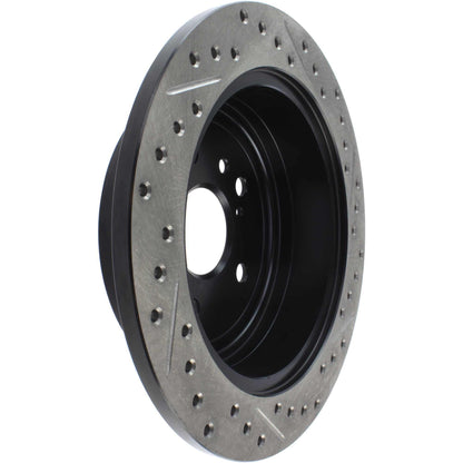 StopTech Sport Drilled/Slotted Brake Rotor; Rear Right