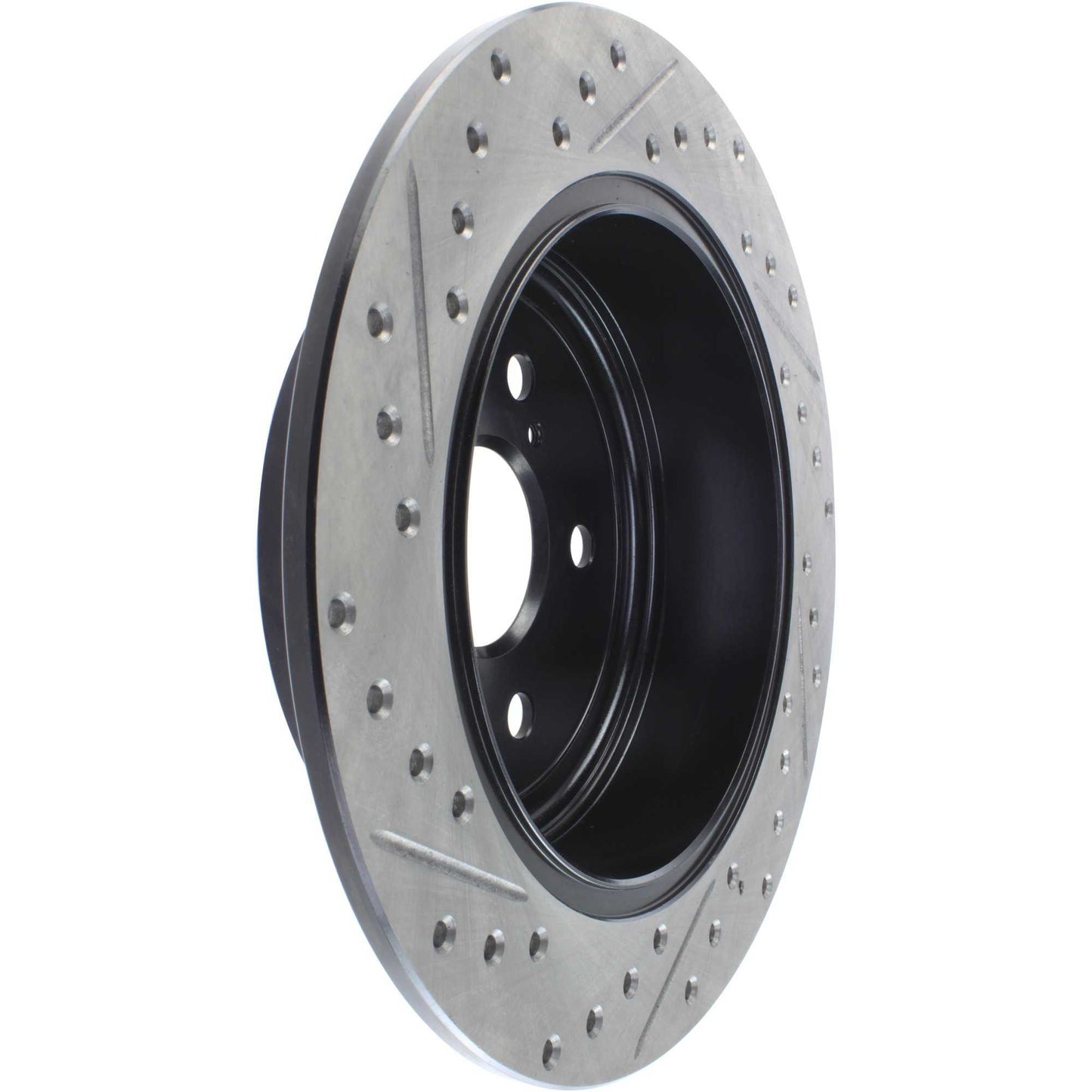 StopTech Sport Drilled/Slotted Brake Rotor; Rear Left