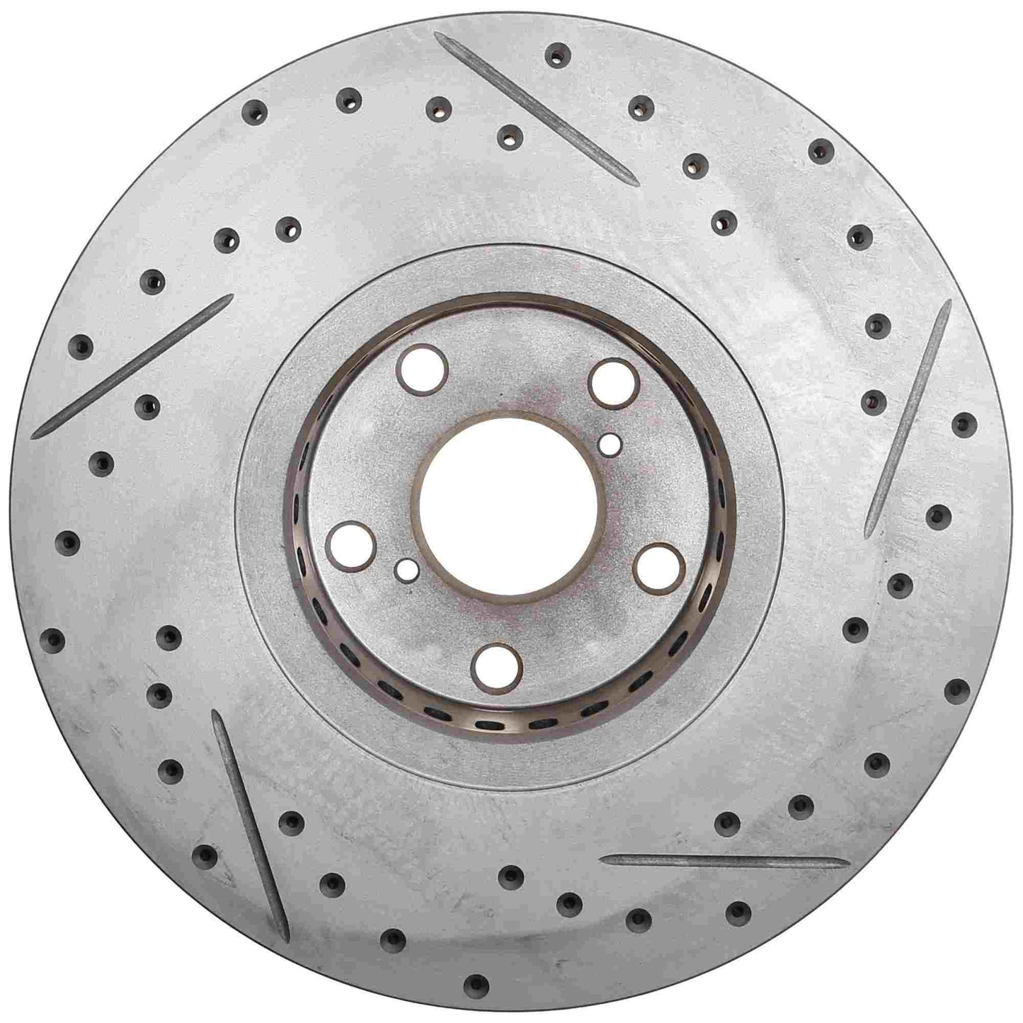 StopTech Power Slot 06-11 Lexus GS Series / 06-12 IS Series Front Right Drilled & Slotted Rotor 127.44137R
