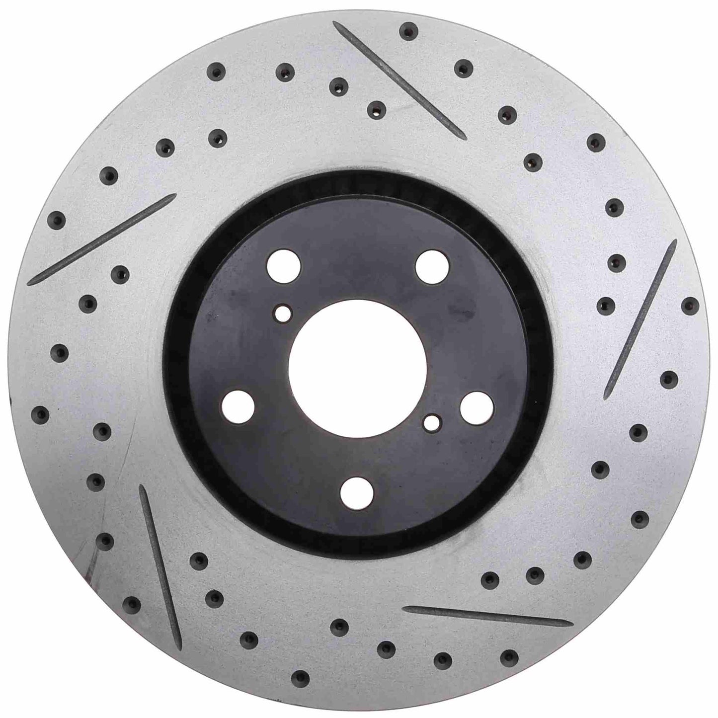 StopTech Power Slot 06-11 Lexus GS Series / 06-12 IS350 Front Left Drilled & Slotted Rotor 127.44138L