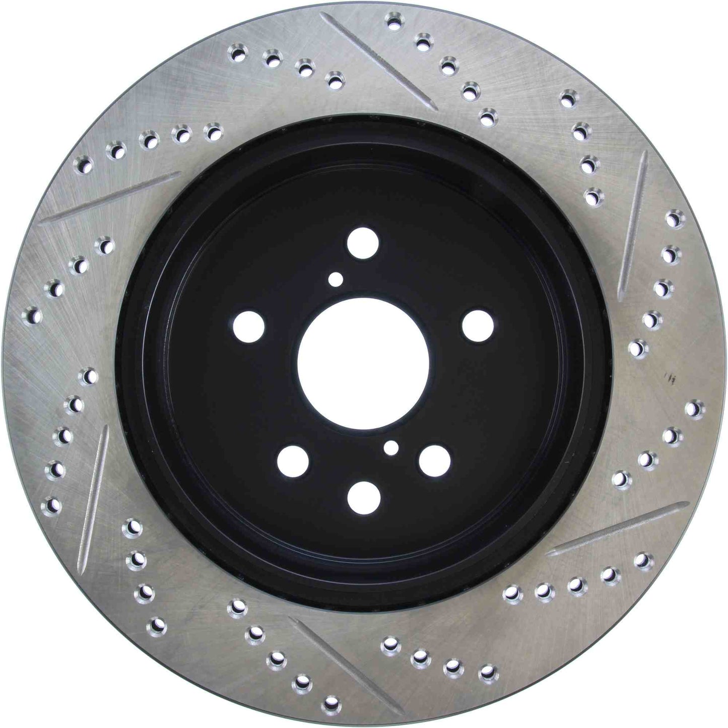 StopTech Sport Cryo Drilled/Slotted Brake Rotor; Rear Right