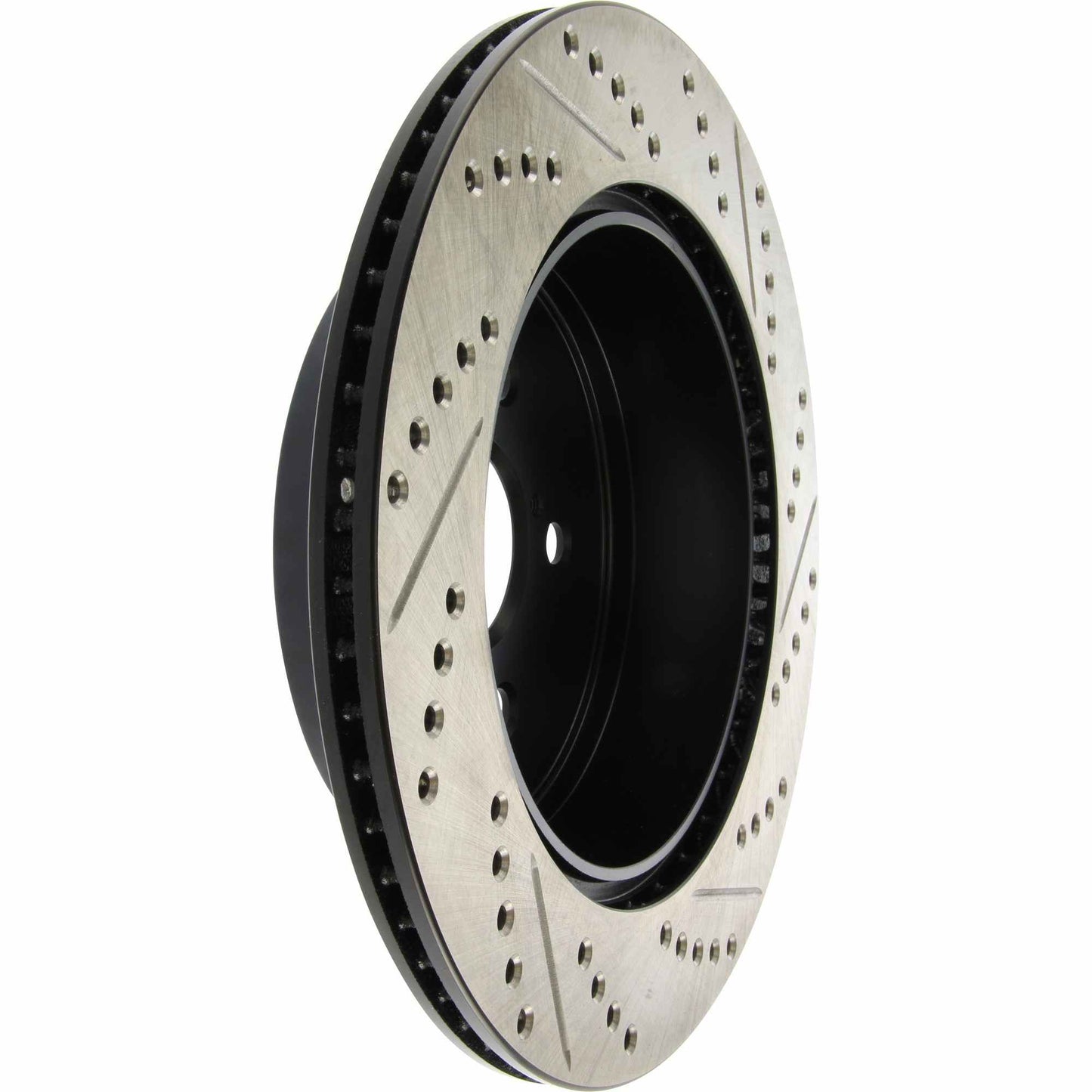 StopTech Sport Cryo Drilled/Slotted Brake Rotor; Rear Right