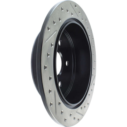StopTech Sport Cryo Drilled/Slotted Brake Rotor; Rear Right