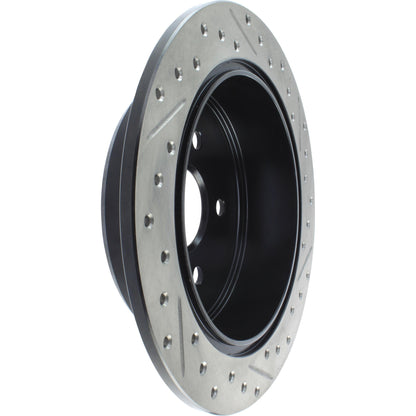 StopTech Sport Cryo Drilled/Slotted Brake Rotor; Rear Right