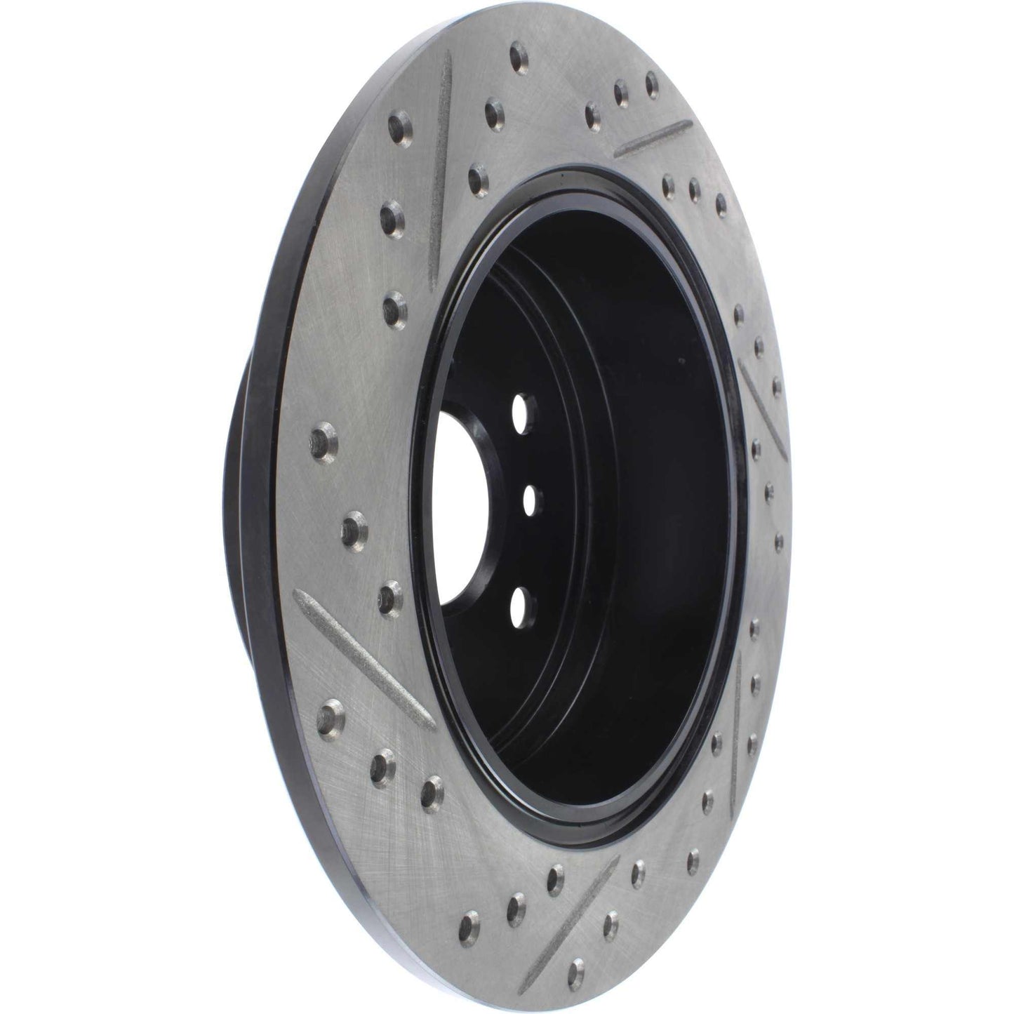 StopTech Sport Drilled/Slotted Brake Rotor; Rear Left