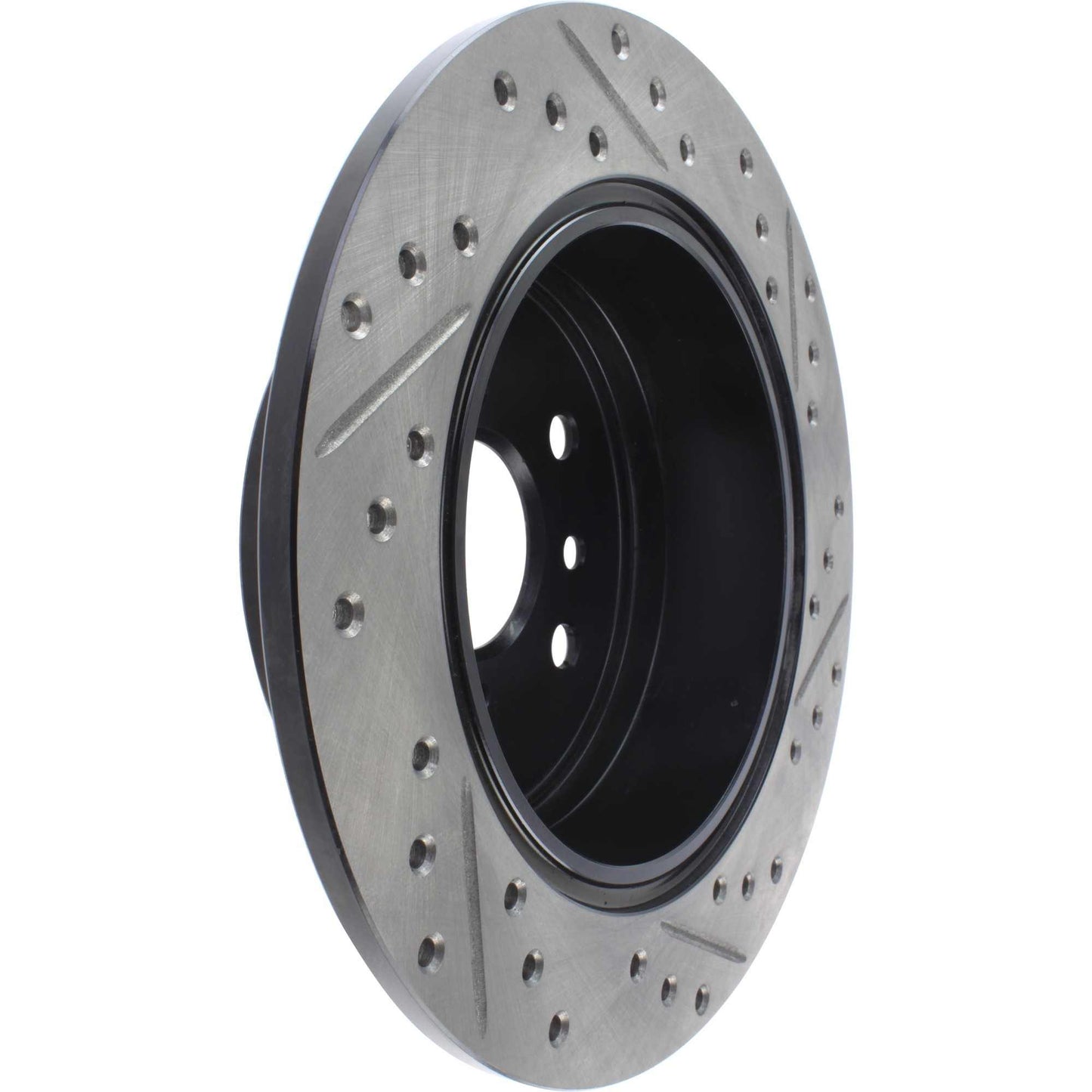StopTech Sport Drilled/Slotted Brake Rotor; Rear Right