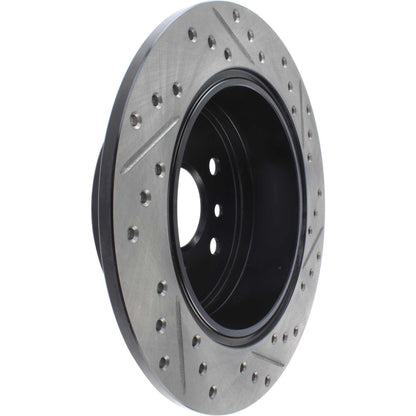 StopTech Sport Drilled/Slotted Brake Rotor; Rear Right