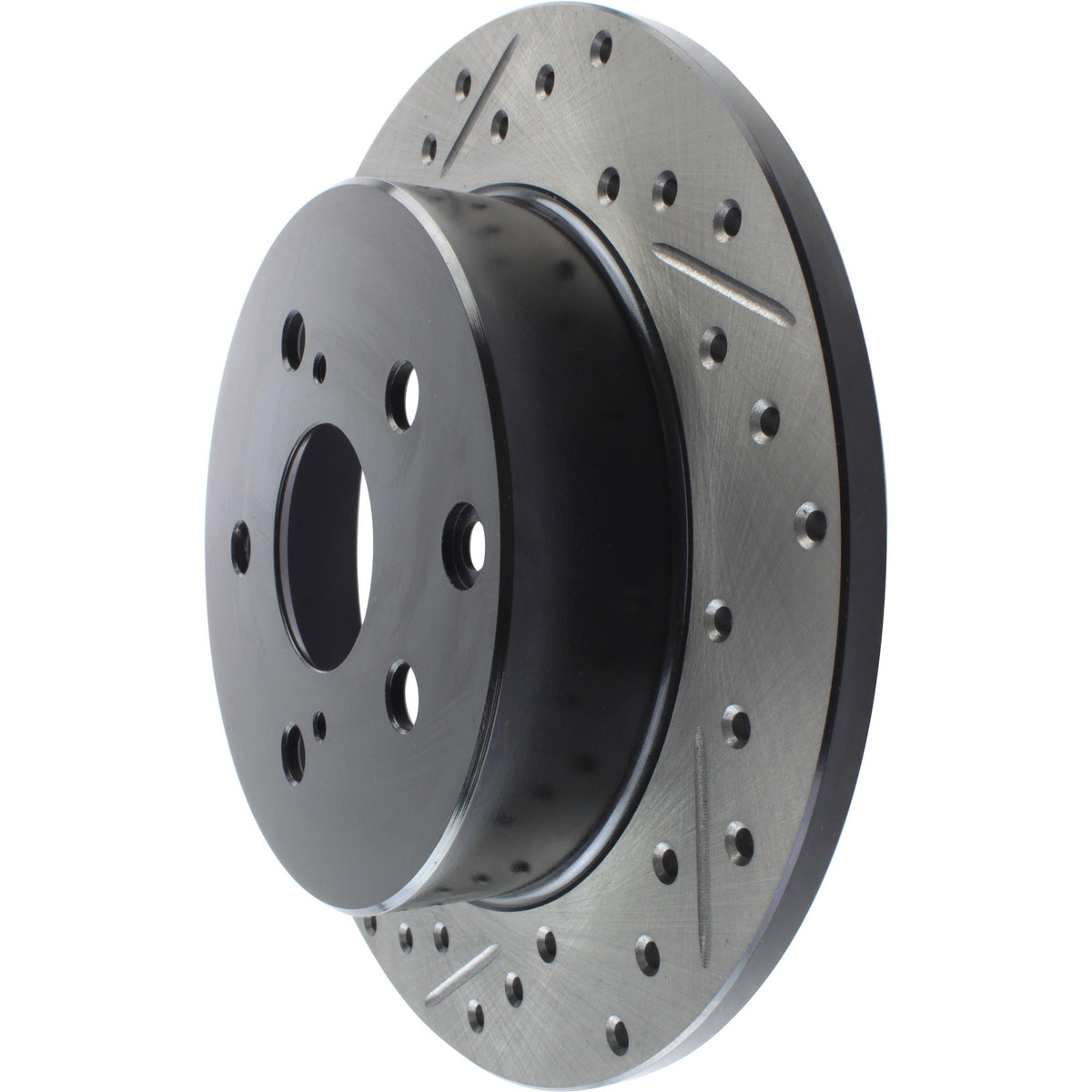 StopTech Sport Cryo Drilled/Slotted Brake Rotor; Rear Right