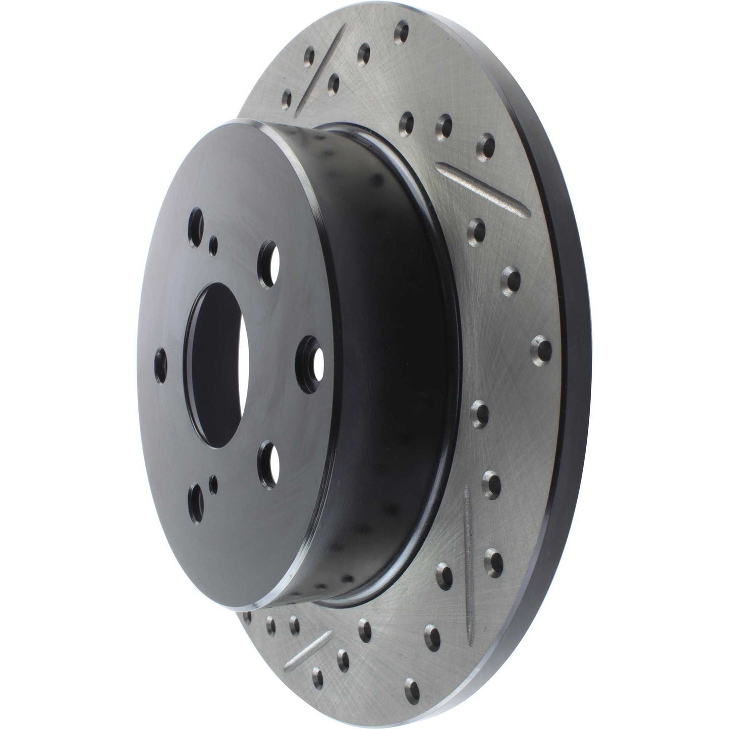 StopTech Sport Drilled/Slotted Brake Rotor; Rear Right
