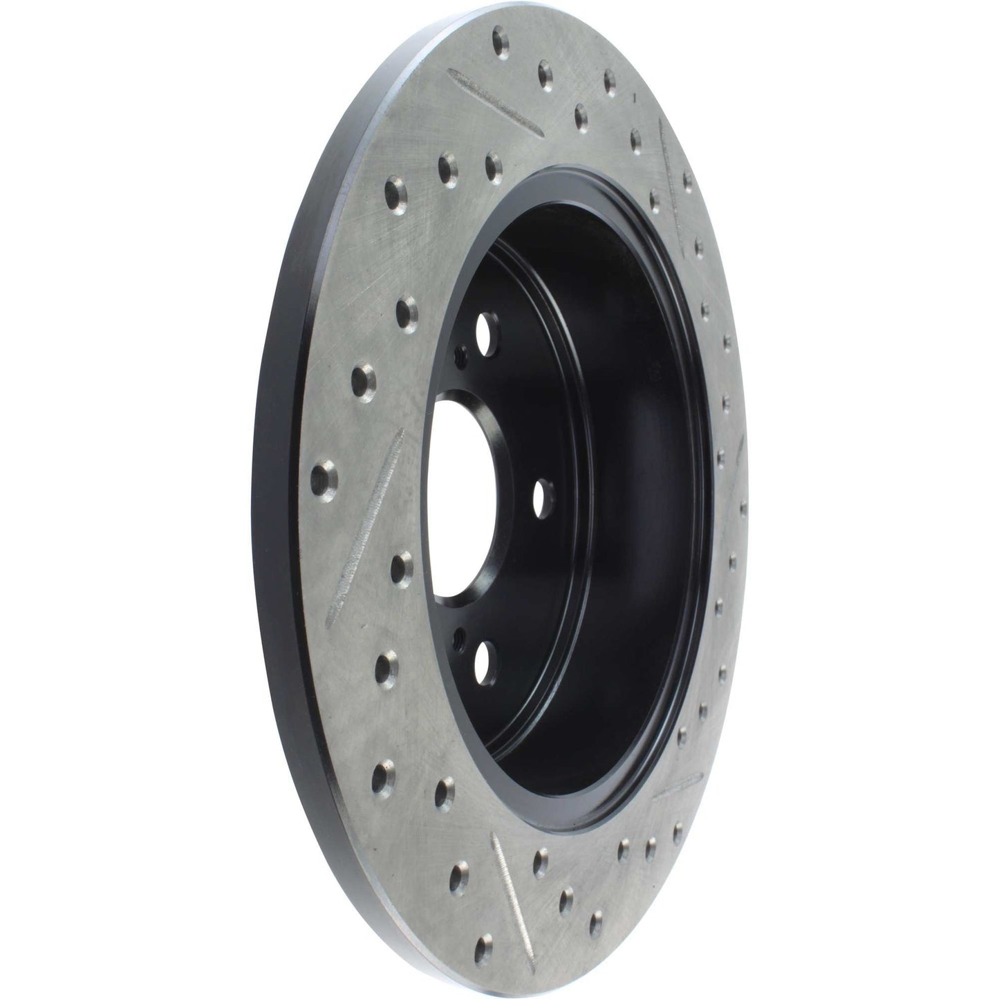 StopTech Sport Drilled/Slotted Brake Rotor; Rear Right