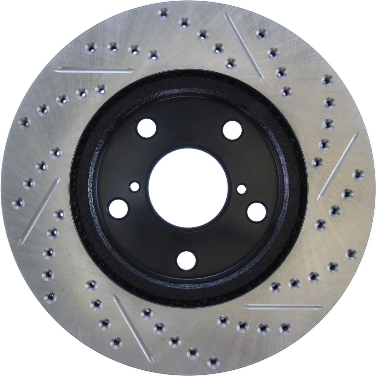 StopTech  Sport Drilled/Slotted Brake Rotor; Front Right