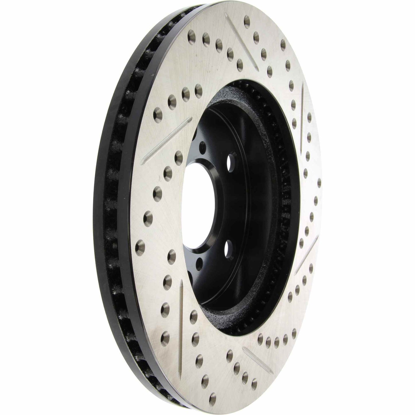 StopTech  Sport Drilled/Slotted Brake Rotor; Front Right