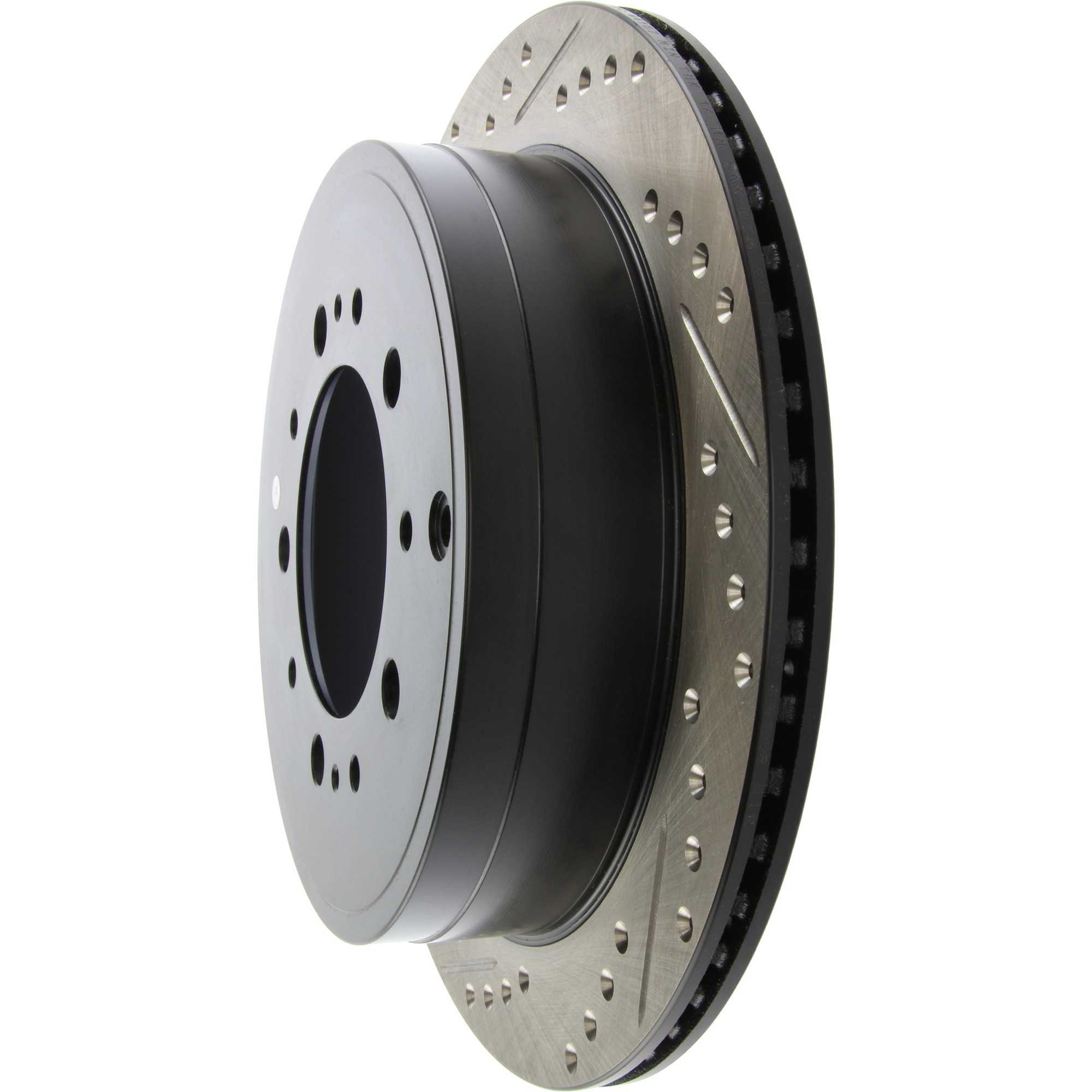 StopTech 08-11 Lexus LX570 Slotted & Drilled Rear Right Rotor 127.44157CR