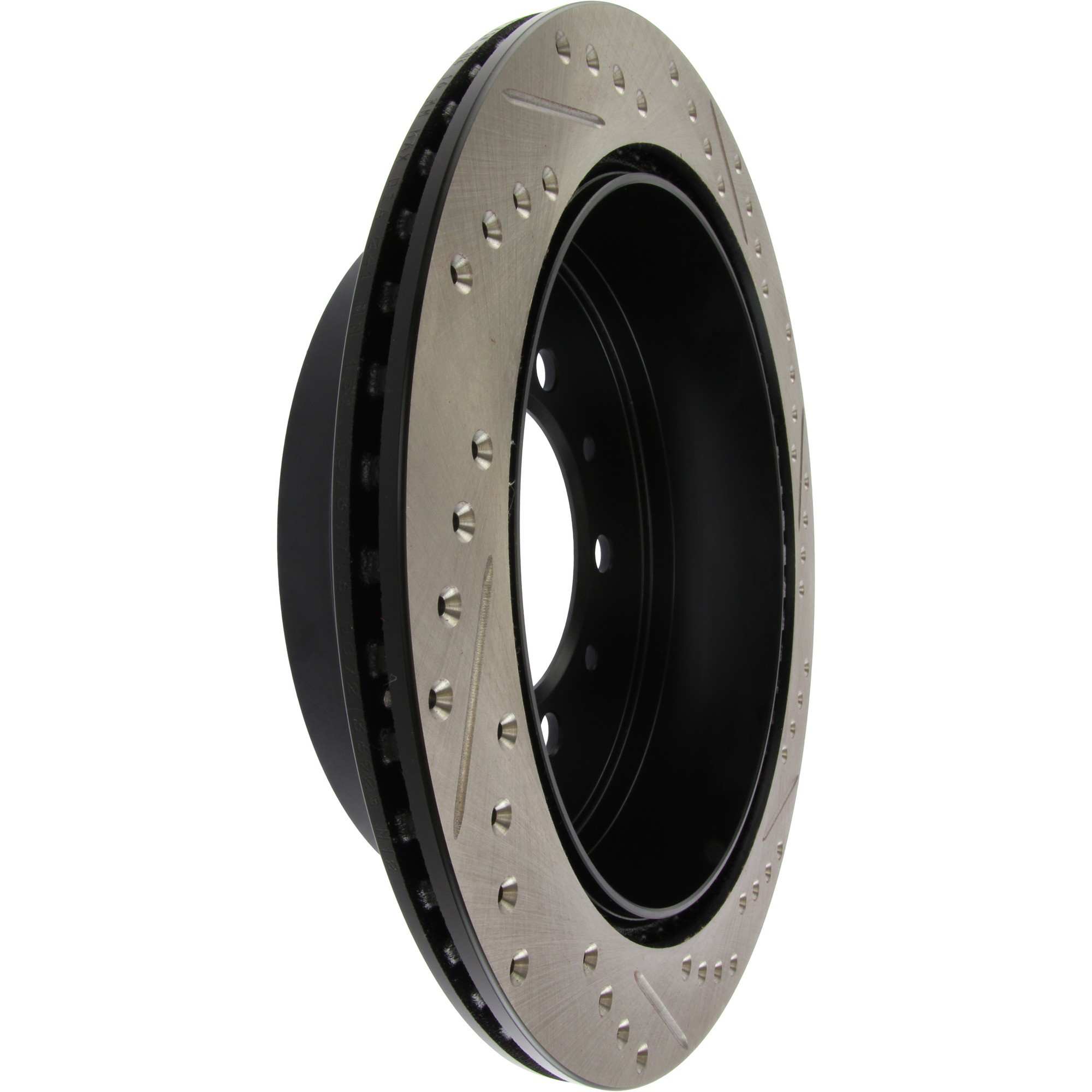 StopTech 08-11 Lexus LX570 Slotted & Drilled Rear Right Rotor 127.44157CR