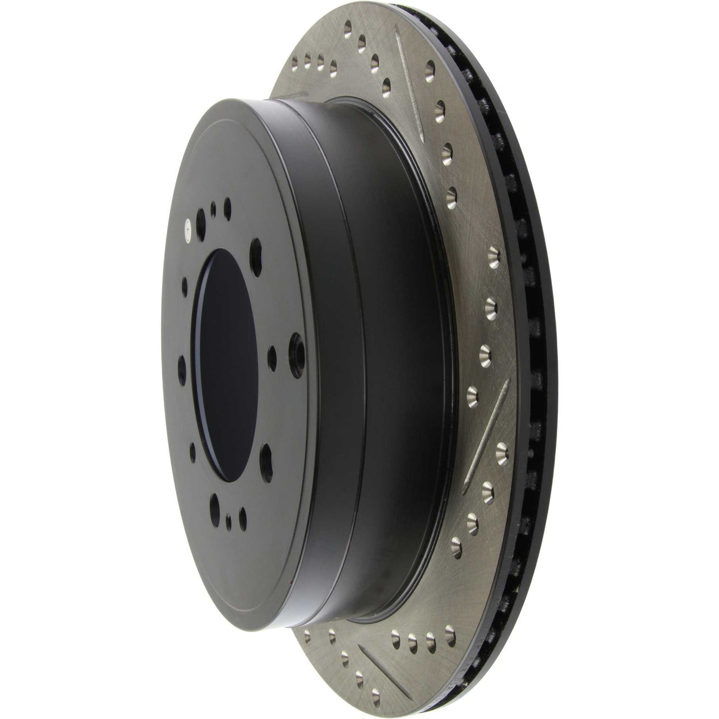 StopTech Sport Drilled/Slotted Brake Rotor; Rear Left