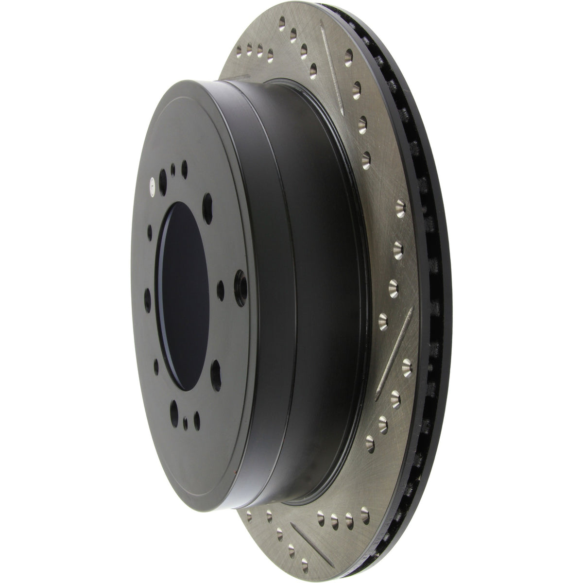 StopTech Sport Drilled/Slotted Brake Rotor; Rear Left