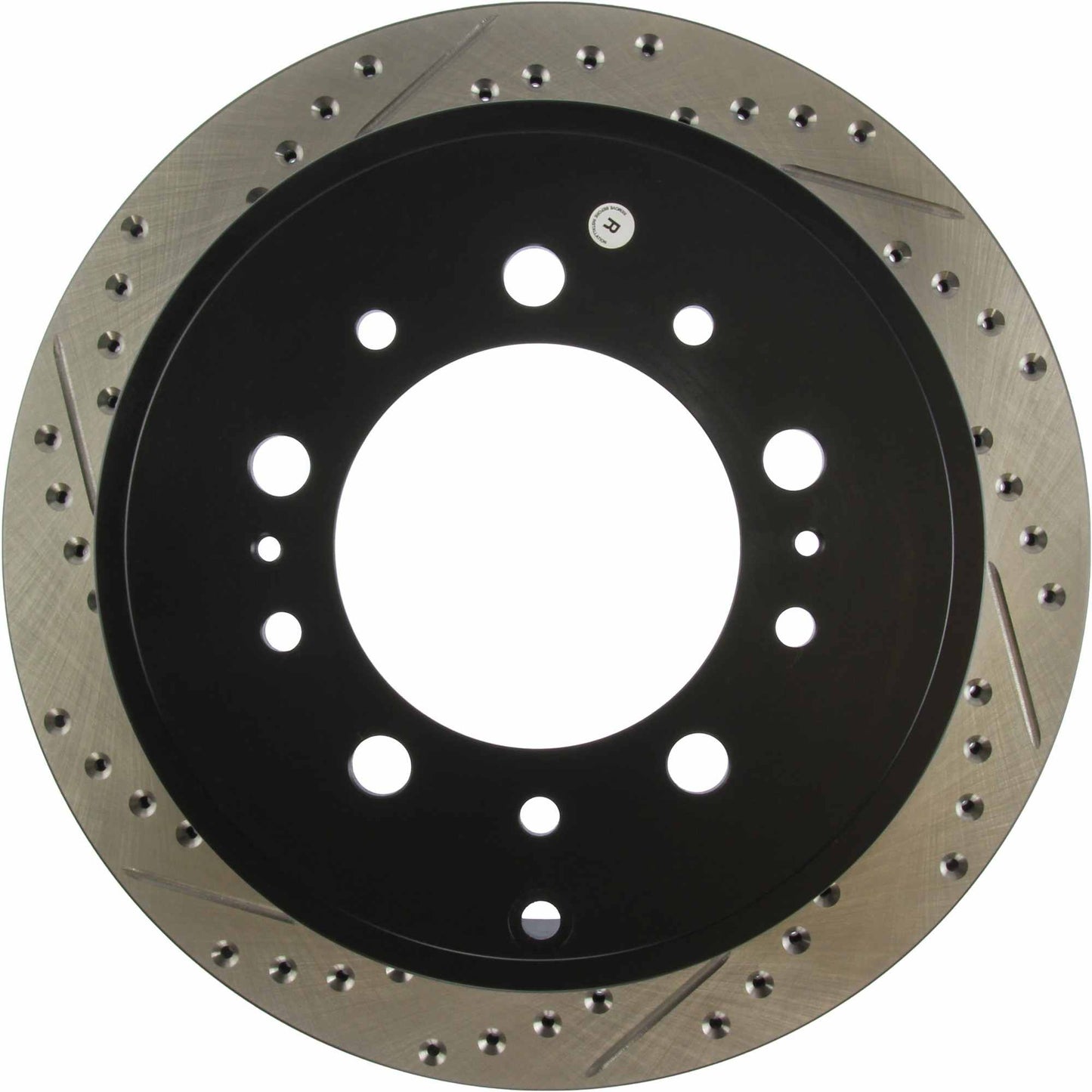 StopTech Sport Drilled/Slotted Brake Rotor; Rear Right