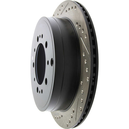 StopTech Sport Drilled/Slotted Brake Rotor; Rear Right