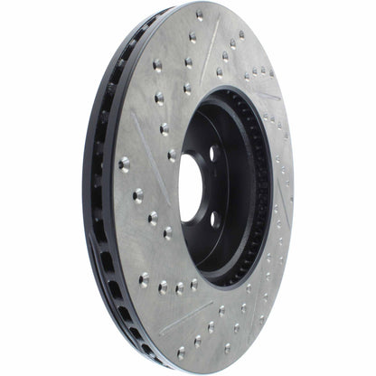 StopTech Sport Cryo Drilled & Slotted Brake Rotor Front Left 127.44160CL