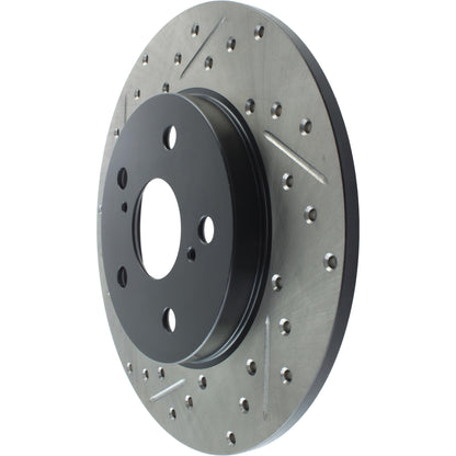 StopTech Sport Drilled/Slotted Brake Rotor; Rear Right