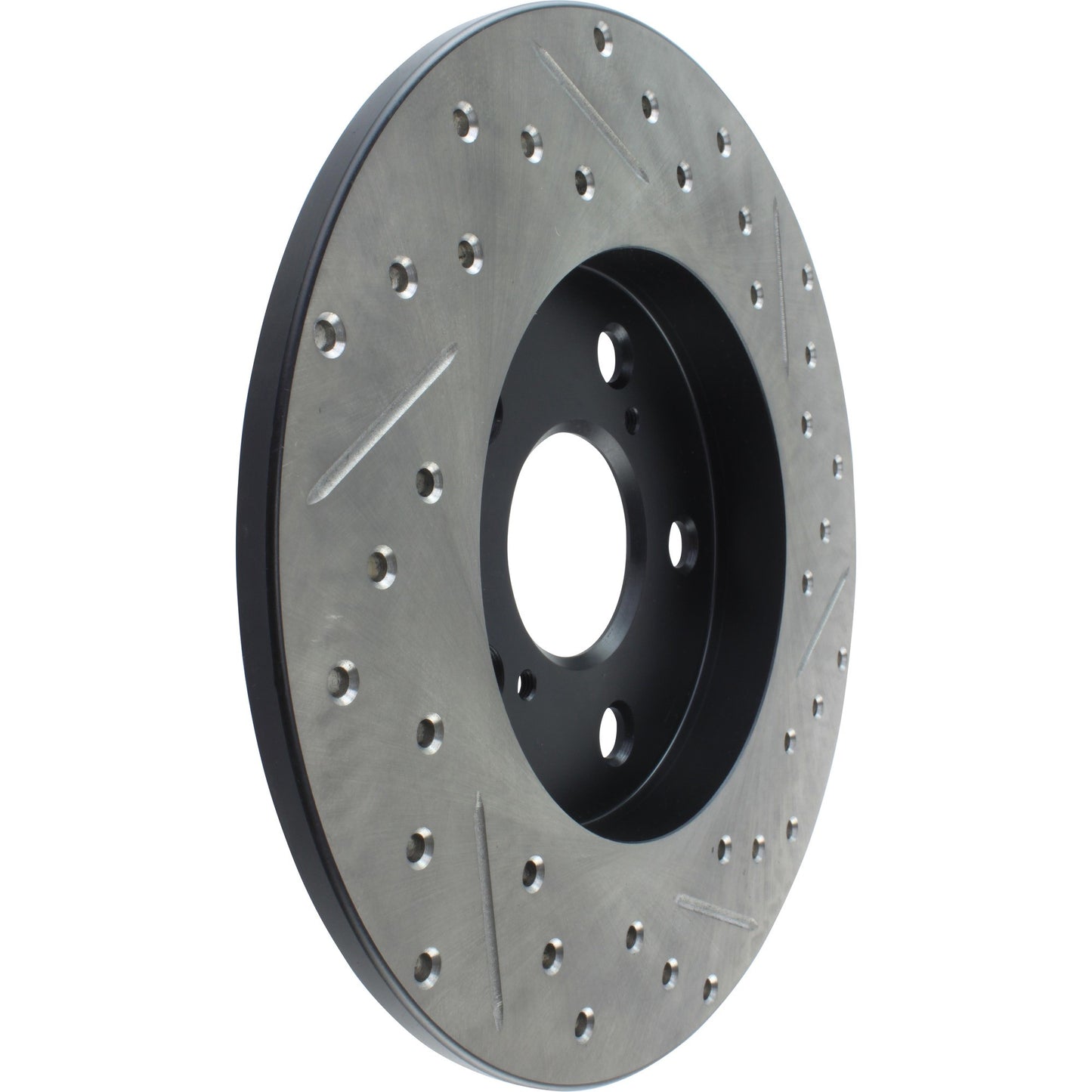 StopTech Sport Drilled/Slotted Brake Rotor; Rear Right