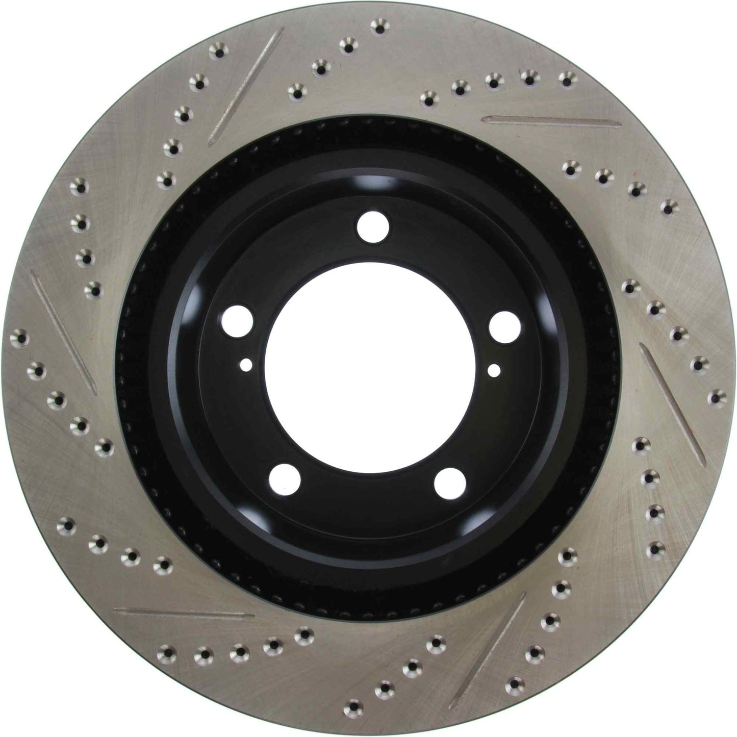 StopTech  Sport Drilled/Slotted Brake Rotor; Front Left