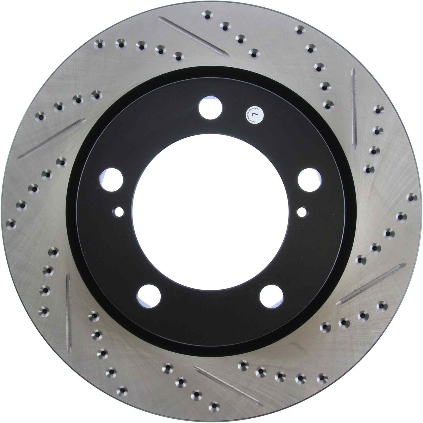 StopTech  Sport Drilled/Slotted Brake Rotor; Front Left