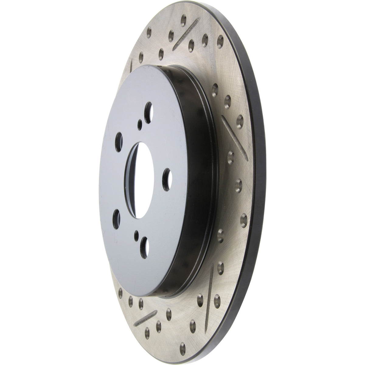 StopTech Sport Drilled/Slotted Brake Rotor; Rear Right