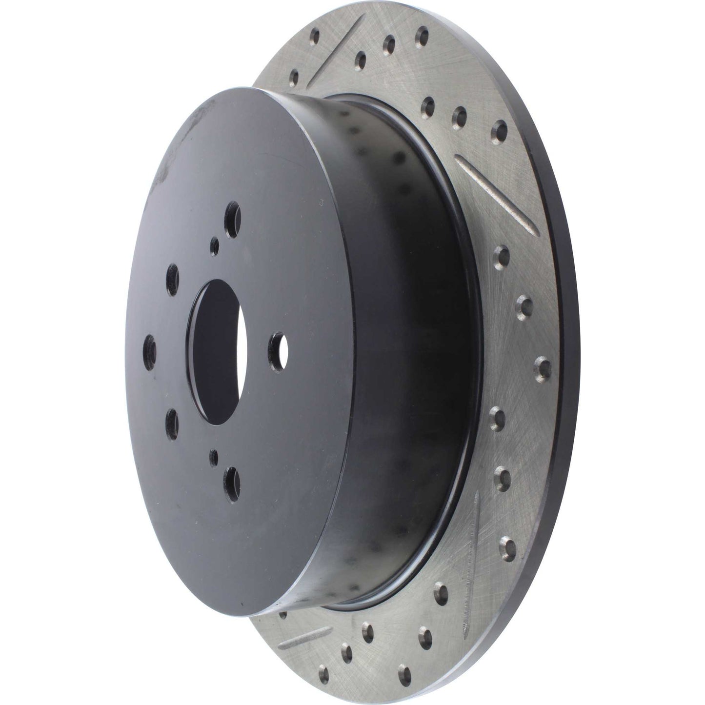 StopTech Sport Drilled/Slotted Brake Rotor; Rear Right