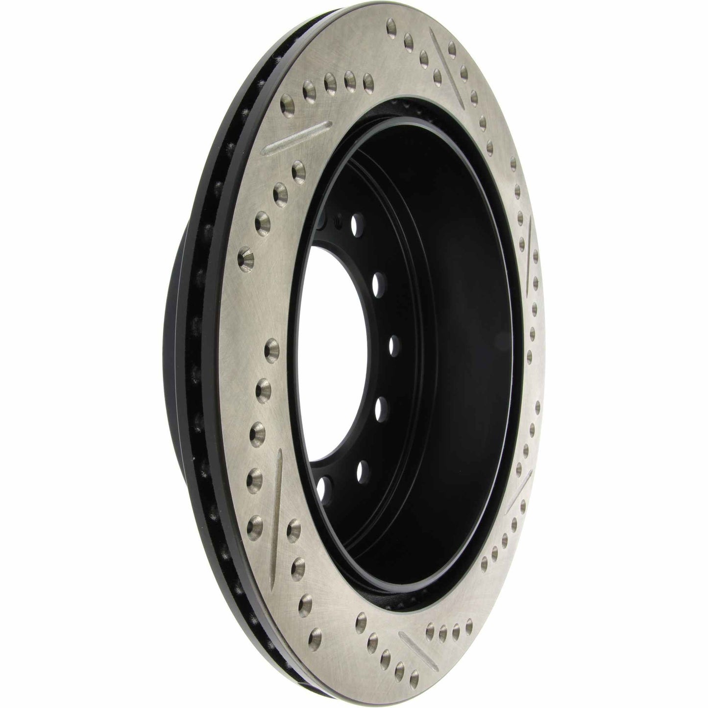 StopTech Sport Cryo Drilled/Slotted Brake Rotor; Rear Right