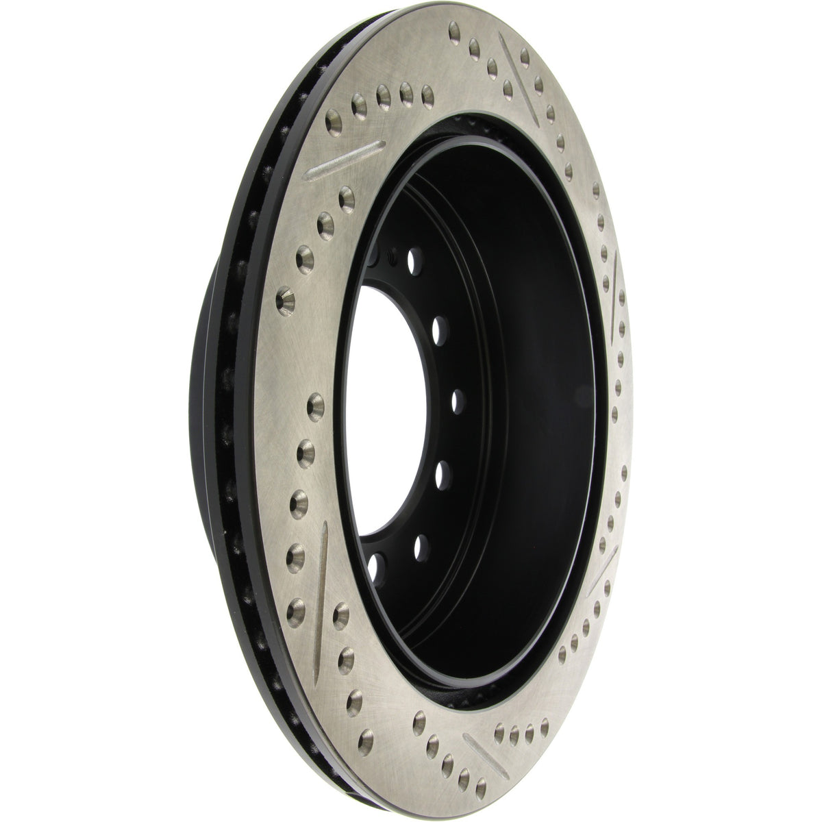 StopTech Sport Cryo Drilled/Slotted Brake Rotor; Rear Right
