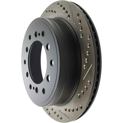 StopTech Sport Drilled & Slotted Brake Rotor Rear Left 127.44175L