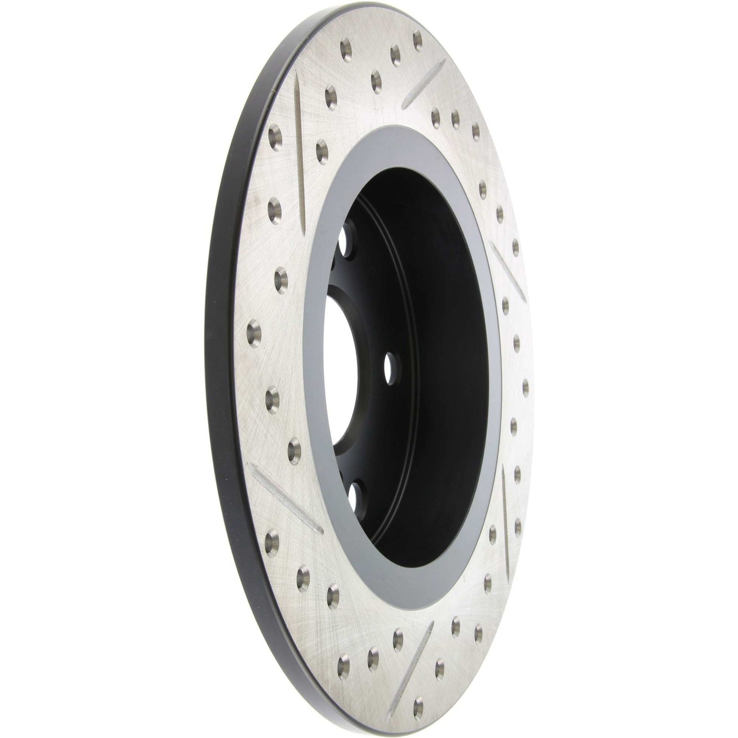 StopTech Sport Drilled/Slotted Brake Rotor; Rear Left