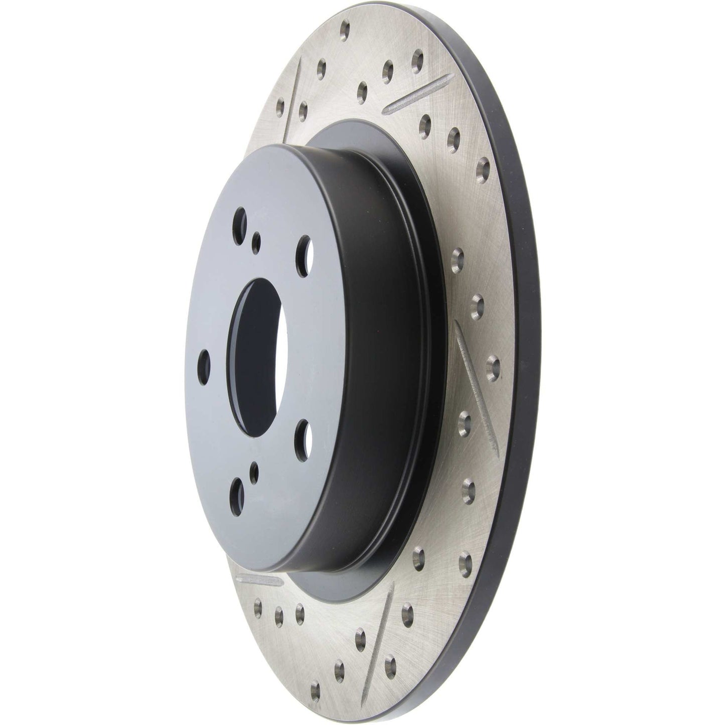 StopTech Sport Drilled/Slotted Brake Rotor; Rear Right