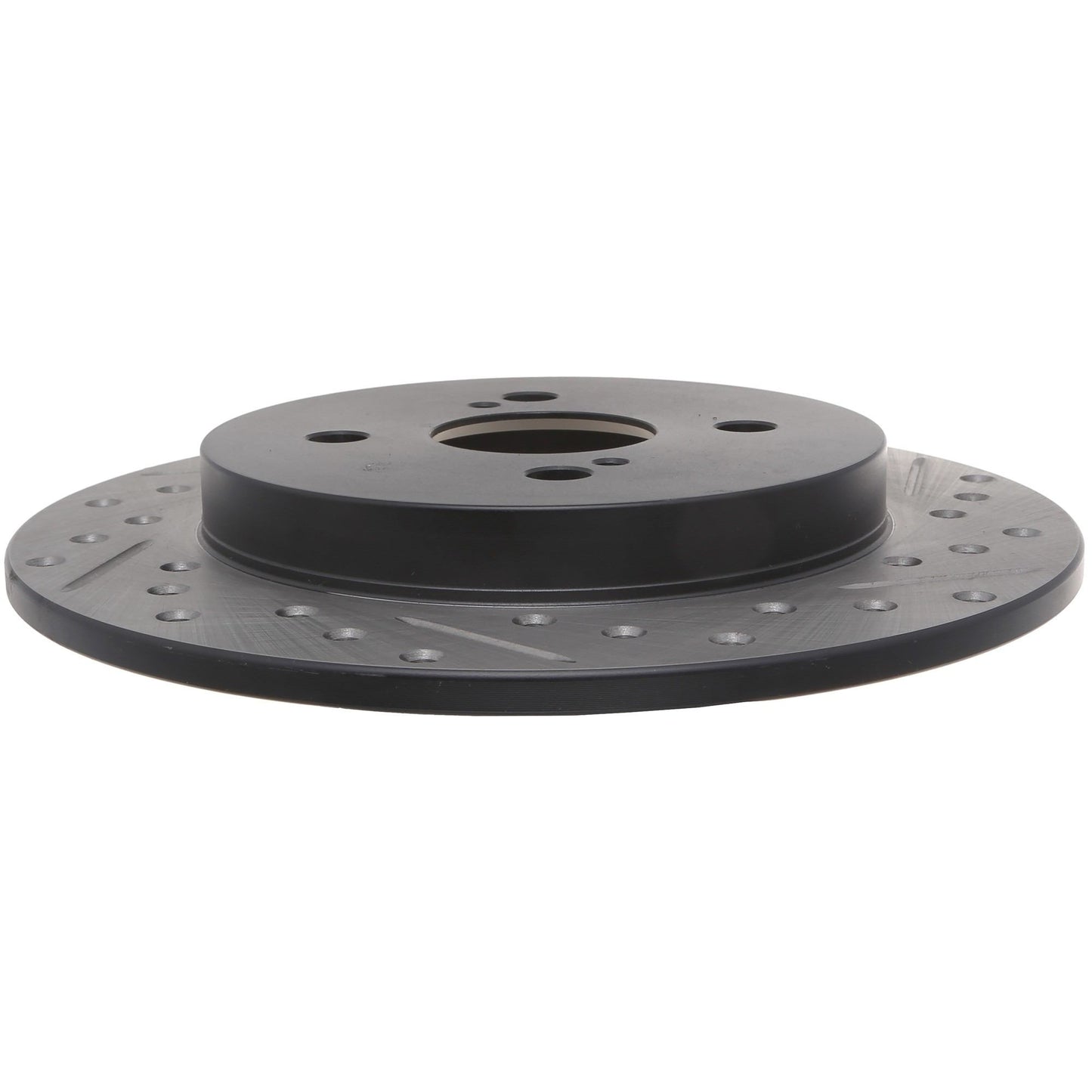 StopTech Sport Drilled/Slotted Brake Rotor; Rear Left
