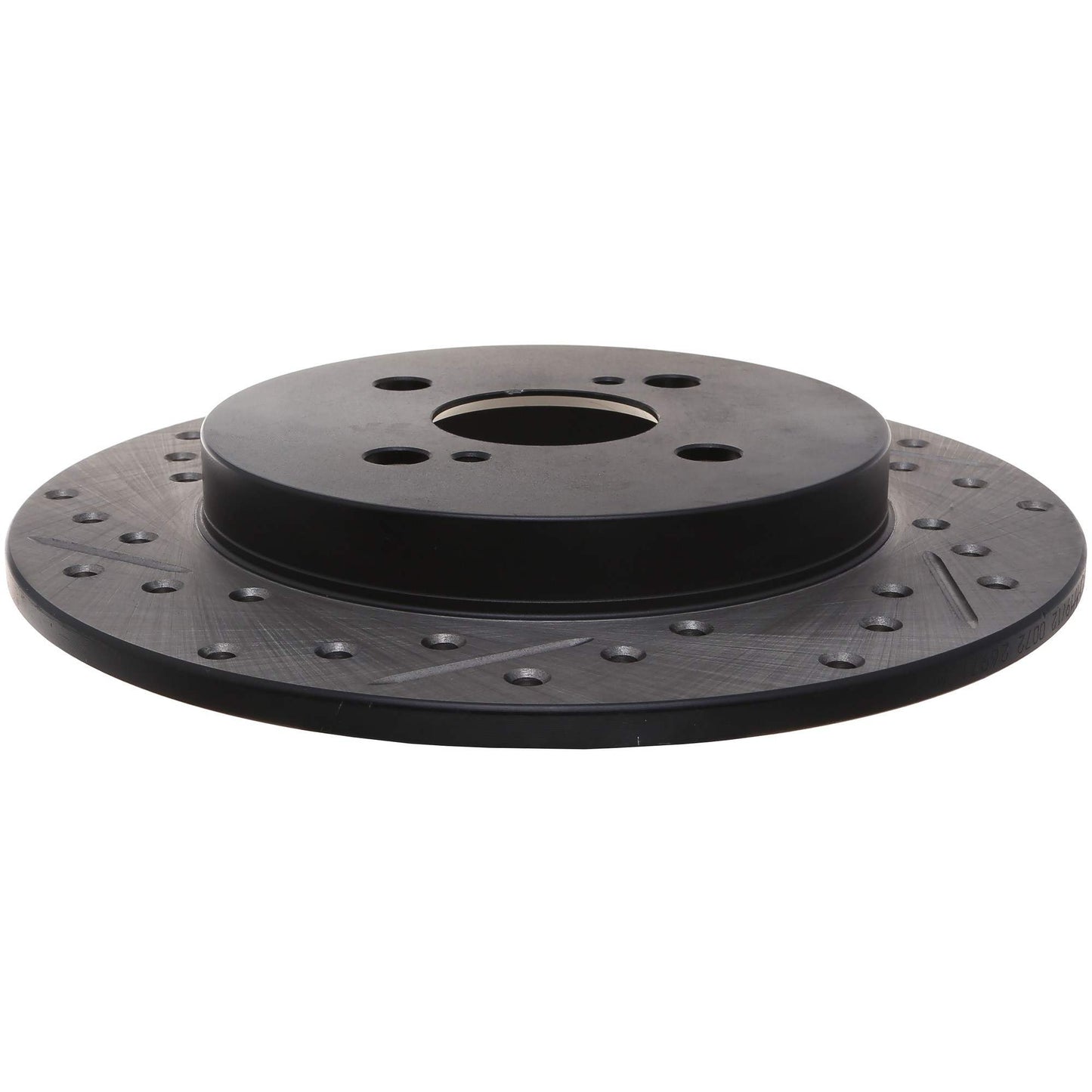 StopTech Sport Drilled/Slotted Brake Rotor; Rear Right