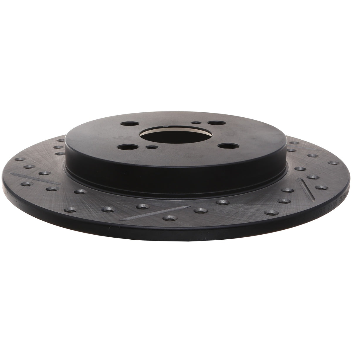 StopTech Sport Drilled/Slotted Brake Rotor; Rear Right