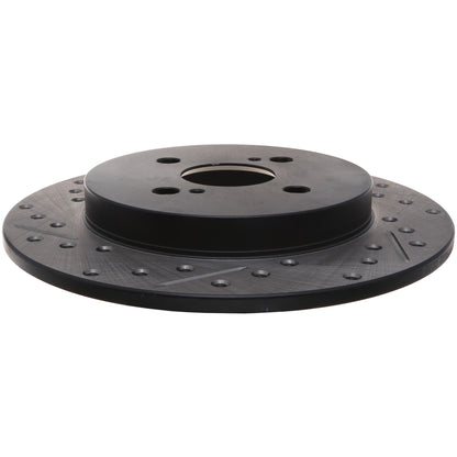 StopTech Sport Drilled/Slotted Brake Rotor; Rear Right