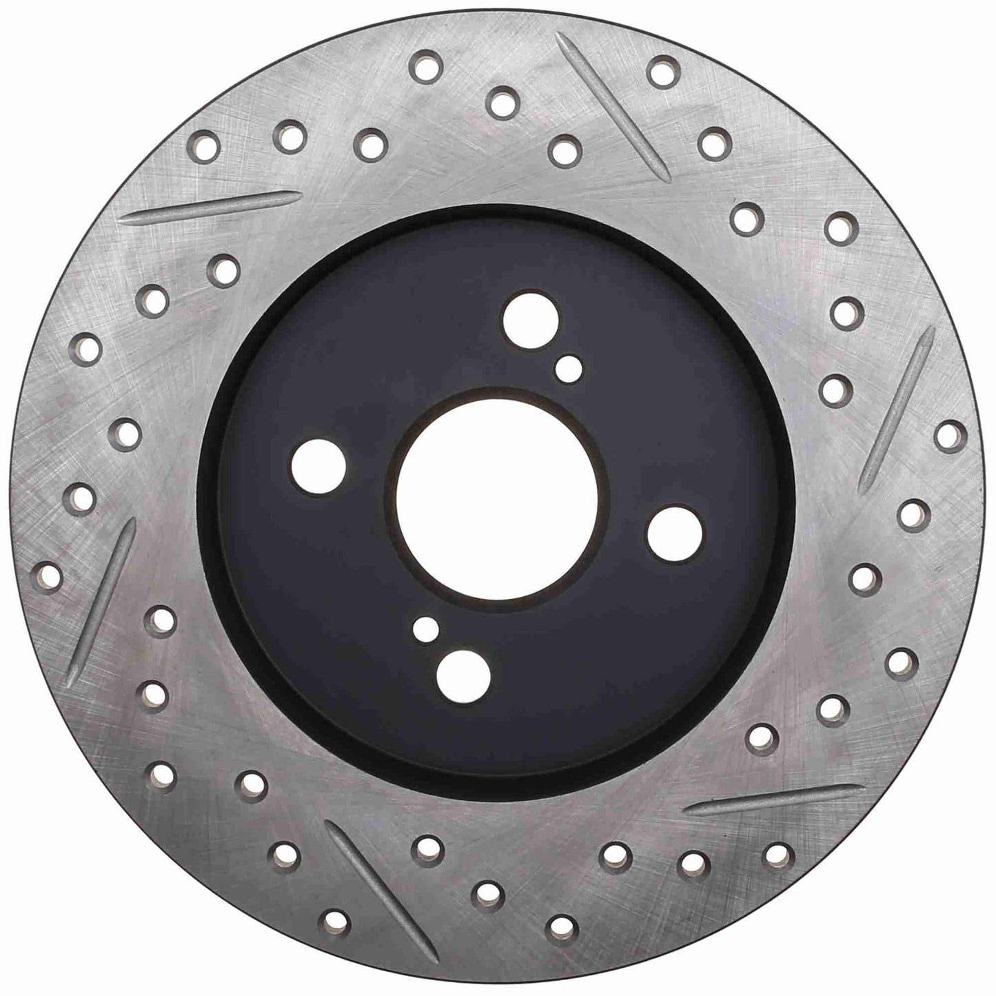 StopTech Sport Drilled/Slotted Brake Rotor; Rear Right